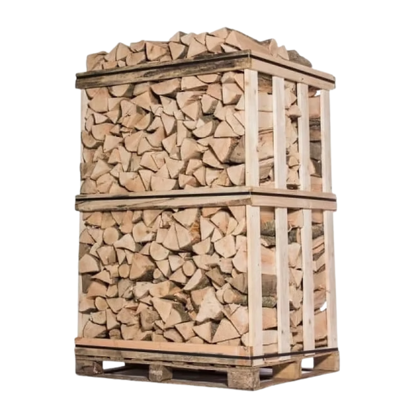 Legna da Ardere Secca 3 m³ – Tronchi da 45 cm – Quercia, Carpino e Faggio – Umidità 15%