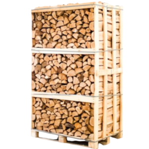 Legna da Ardere di Quercia Essiccata in Forno – Pallet da 850 kg – Tronchi da 25 cm – Umidità < 20%