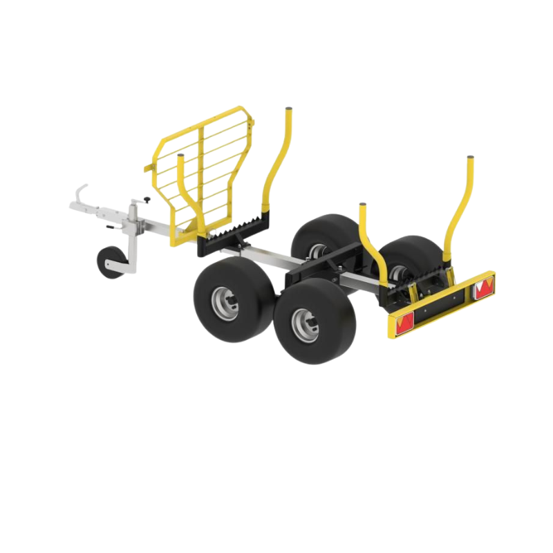 Rimorchio Forestale Omologato per Quad 1200 kg con Telaio Estensibile – Image 2