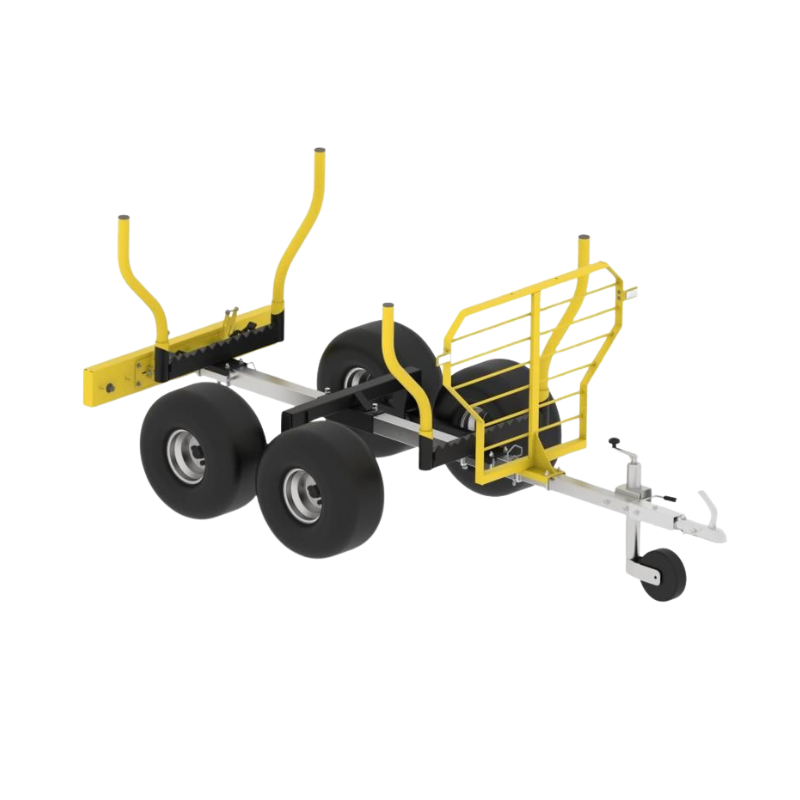Rimorchio Forestale Omologato per Quad 1200 kg con Telaio Estensibile – Image 3