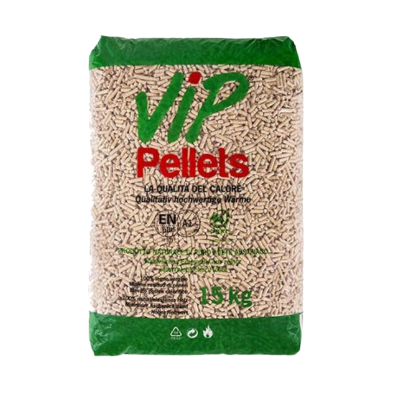 Pellet VIP Premium Abete Bianco – Pallet 70 Sacchi da 15 kg – 1050 kg – Image 2