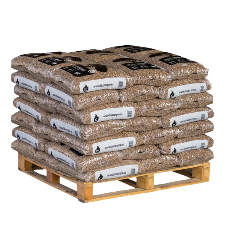 Pellet Piñonero 100% Pino – Pallet 42 Sacchi da 15 kg – 630 kg