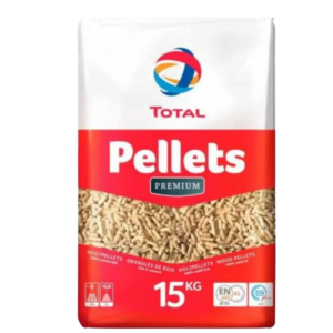 Pellet Total Pellet Premium Madeira DINplus – Pallet 66 Sacchi da 15 kg – 990 kg