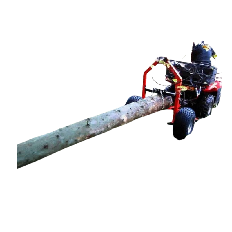 Rimorchio Forestale per ATV e Quad con Verricello Elettrico 500 kg – Image 5