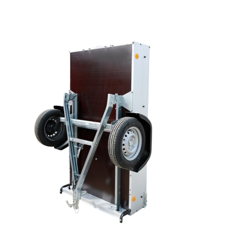 Rimorchio multifunzione pieghevole 2020 x 1075 mm con timone richiudibile – Image 4