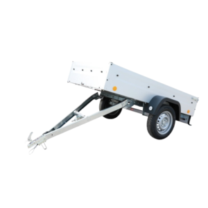 Rimorchio multifunzione pieghevole 2020 x 1075 mm con timone richiudibile