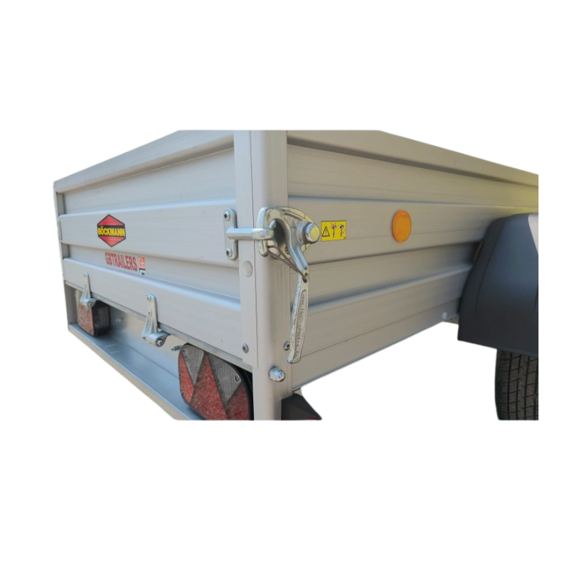 Rimorchio monoasse in alluminio anodizzato 2515 x 1500 mm – Image 4