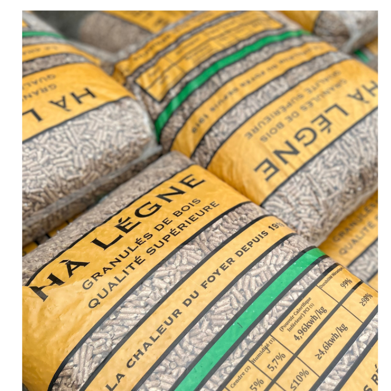 Pellet Hà Légne Orange ENplus A1 – 77 Sacchi da 15 kg - immagine 2
