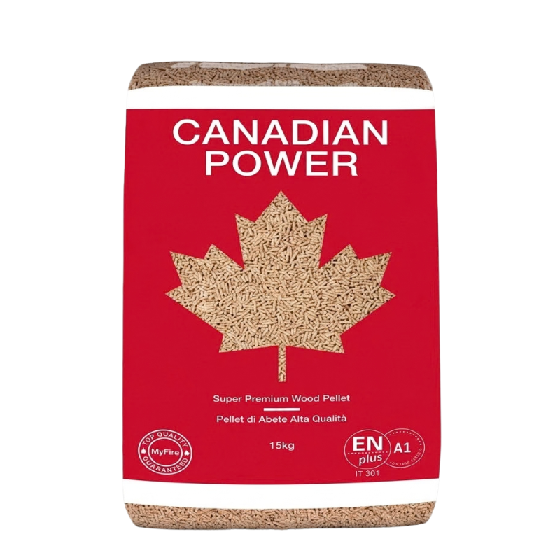 Canadian Power Pellet ENplus A1 – 70 Sacchi da 15 kg