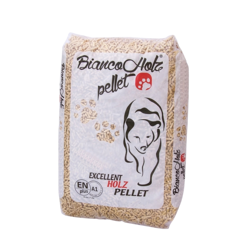 Pellet Bianco Holz ENplus A1 – 70 Sacchi da 15 kg – 1.050 kg Totali