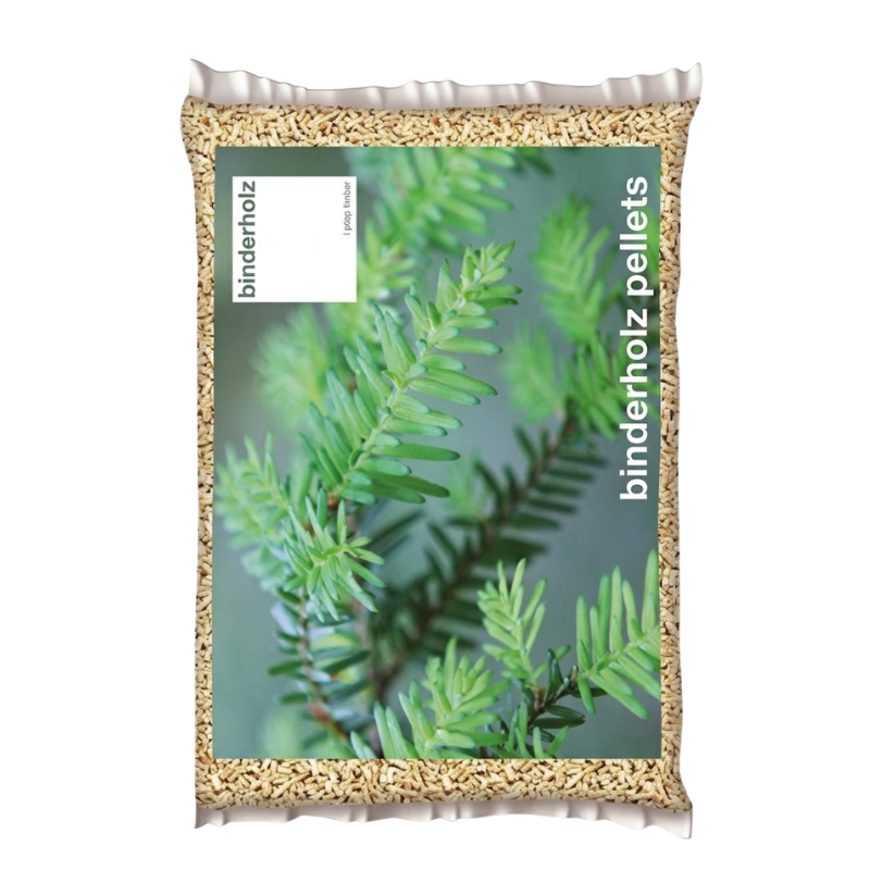 Pellet Binderholz ENplus A1 – 70 Sacchi da 15 kg – 1.050 kg Totali