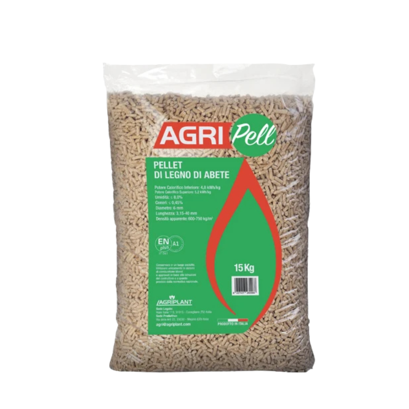 Pellet di Abete ENplus A1 – 78 Sacchi da 15 kg – 1.170 kg Totali