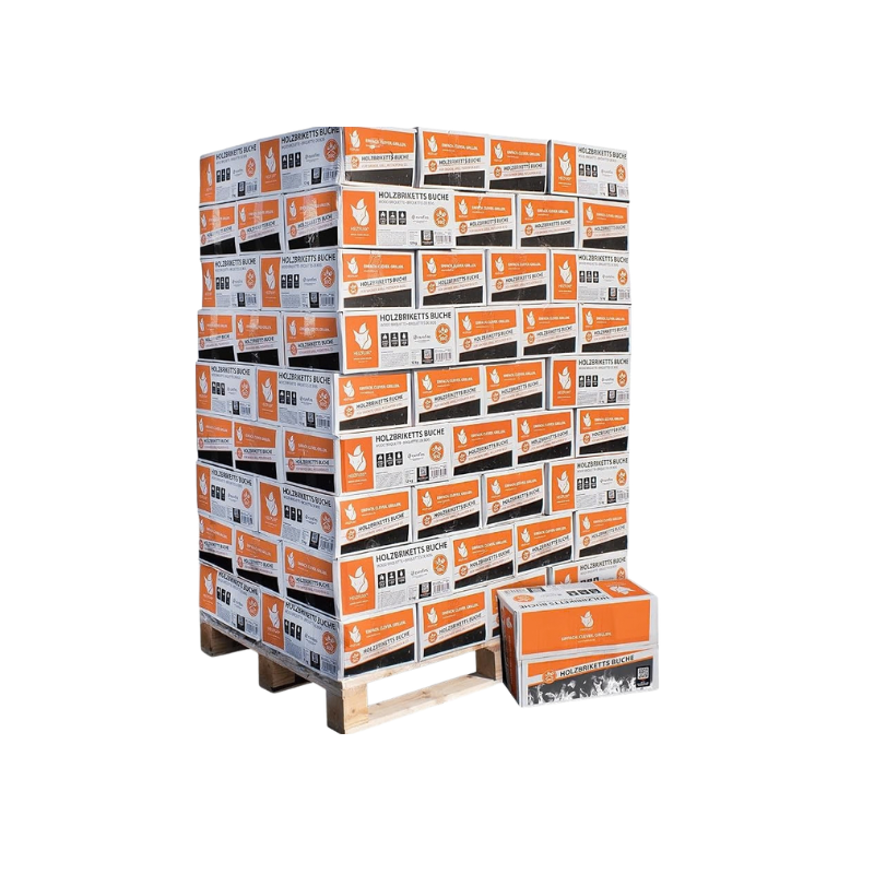 Bricchette di Legno Duro HEIZFUXX NESTRO M 972 kg