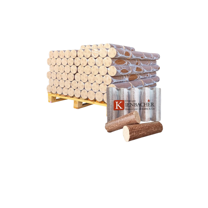 Bricchette di Legno Duro Nestro Premium – 50 Sacchi da 10 kg