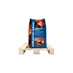 Bricchette per Barbecue 588 kg – Legno Duro Naturale