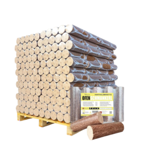 Bricchette di Legno Nestro FSC – Faggio e Quercia – 5,2 kWh/kg