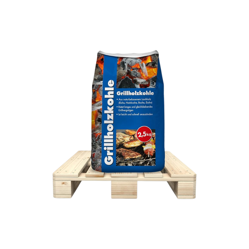 Bricchette di Carbone Hamann Grill 20–80 mm – 325 kg
